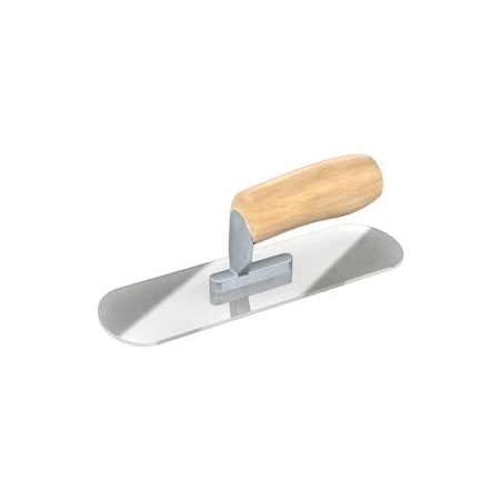 Bon Tool Swim Pool Trowel - Plex 10" X 3" - Short Shank Camel Handle 12-905